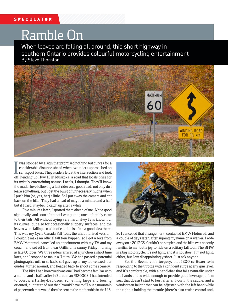 Cycle Canada Preview Pages