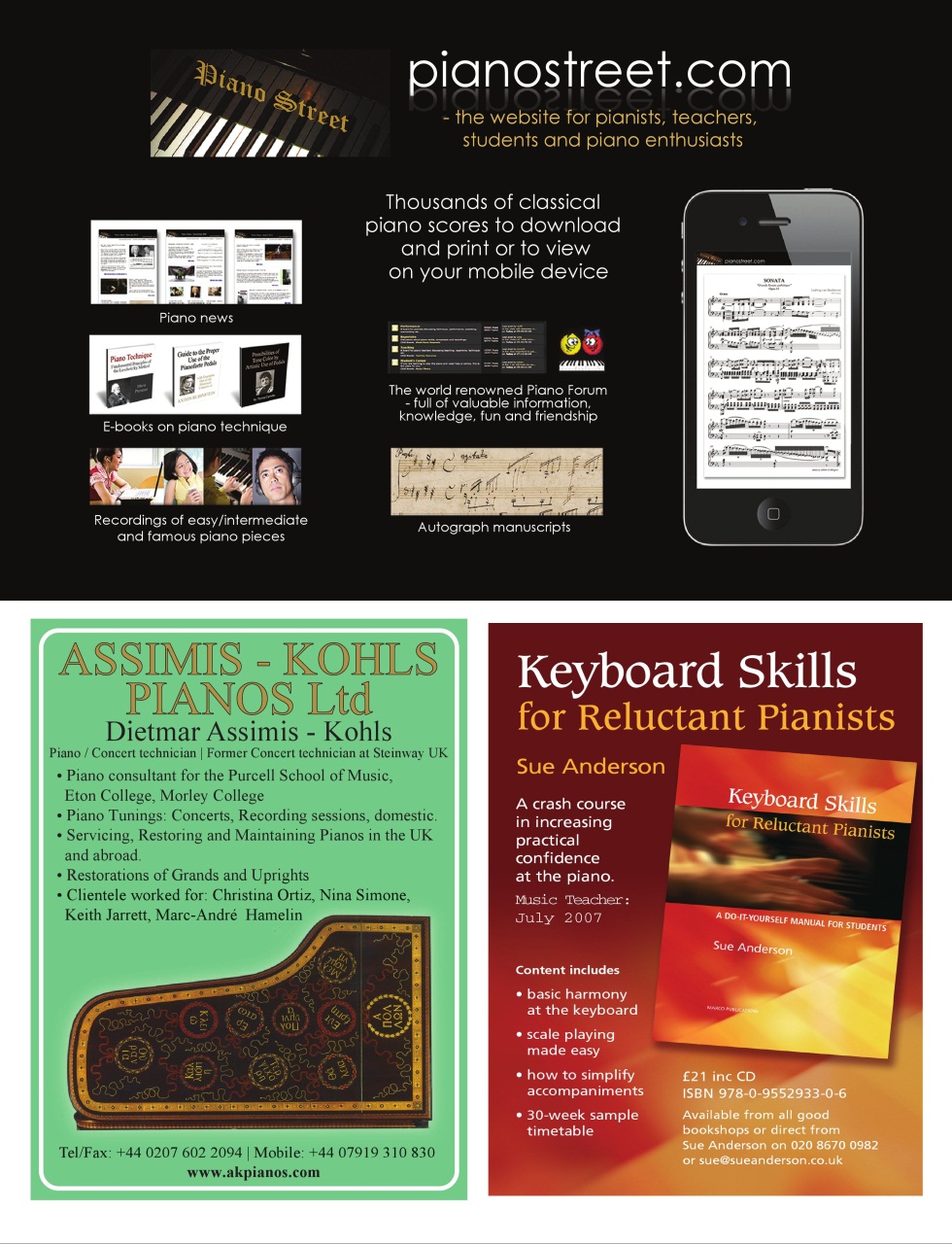 Pianist Preview Pages