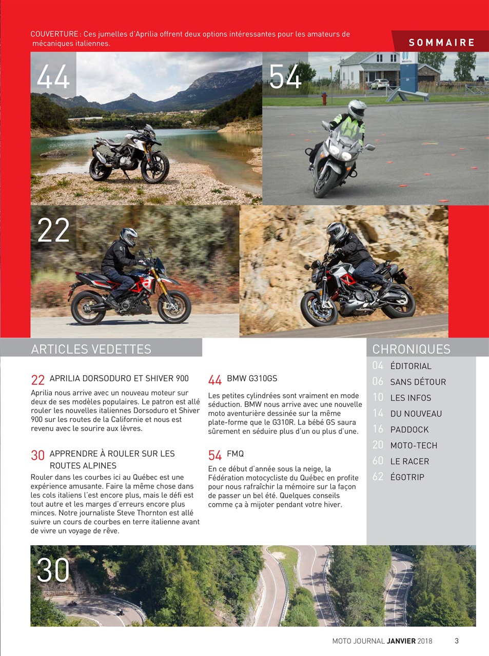 Moto Journal Preview Pages