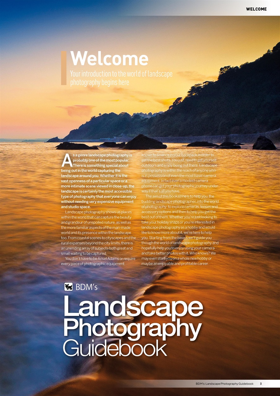 Landscape Photography Guidebook Preview Pages