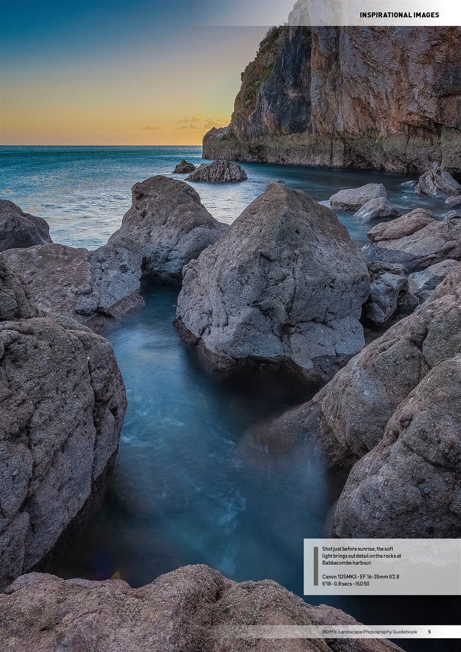 Landscape Photography Guidebook Preview Pages
