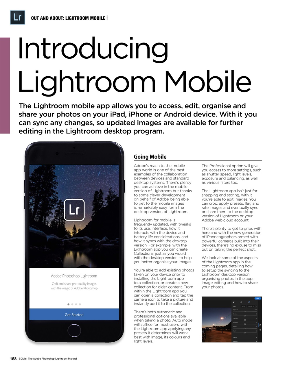 The Adobe Photoshop Lightroom Manual Preview Pages