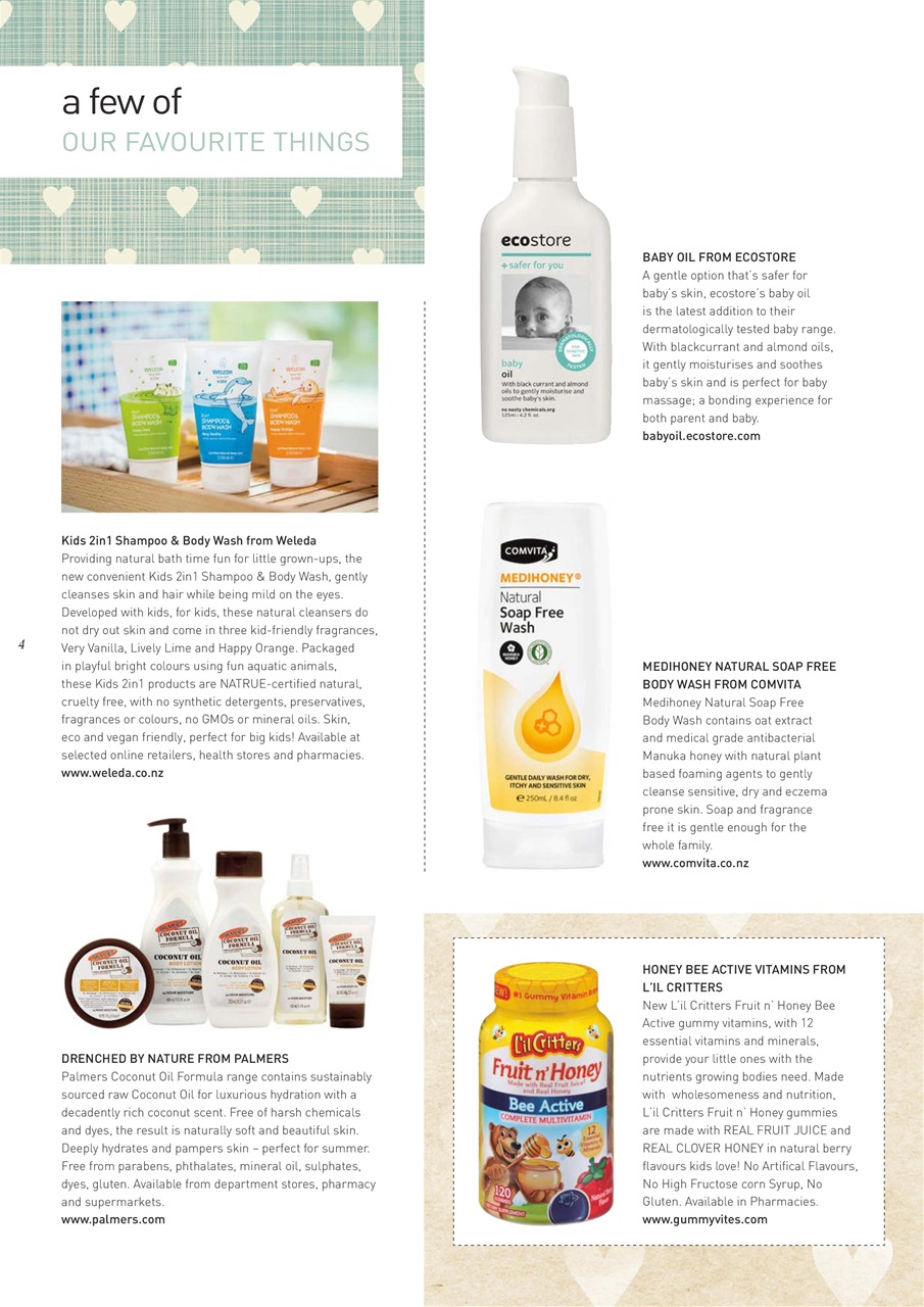 The Natural Parent Magazine Preview Pages