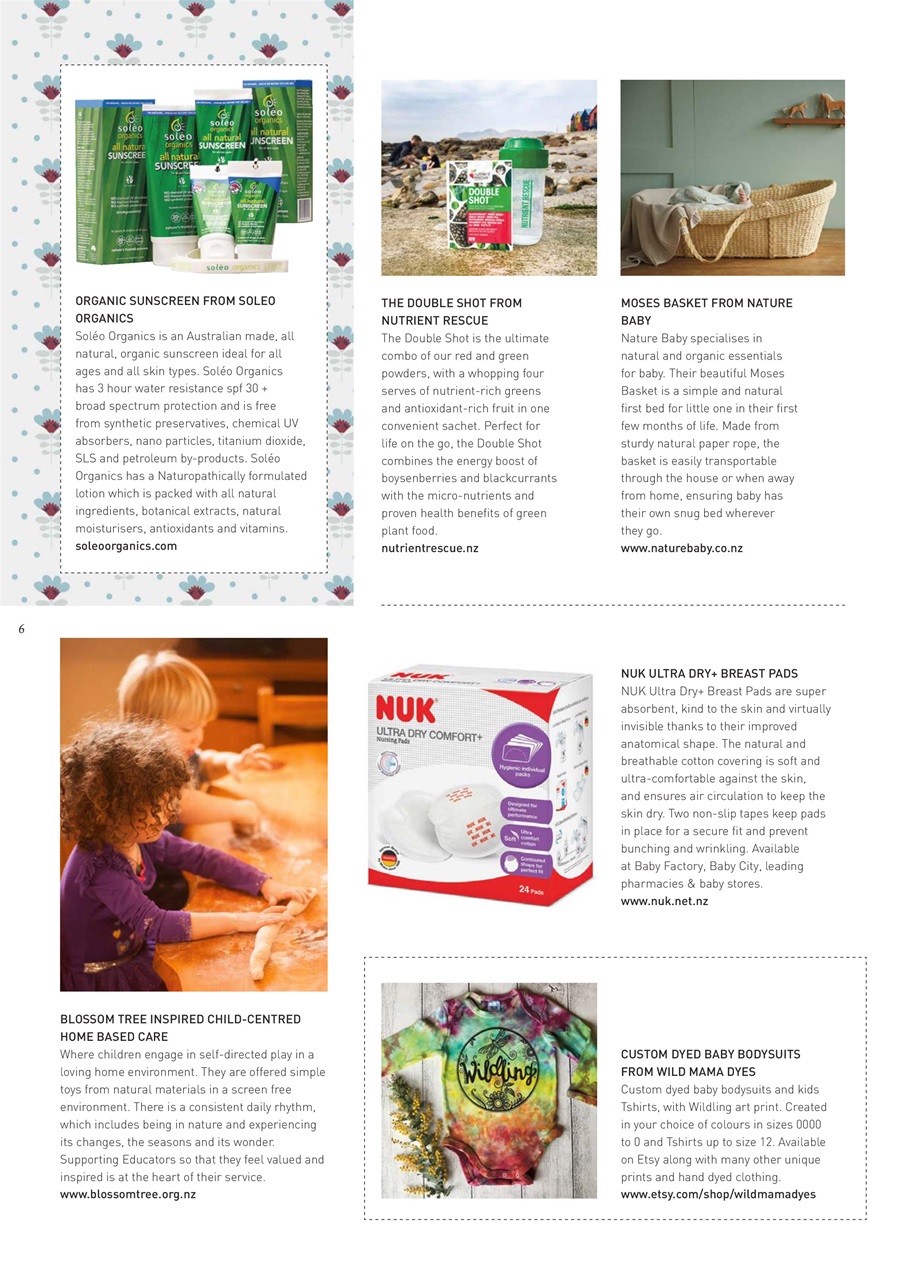 The Natural Parent Magazine Preview Pages