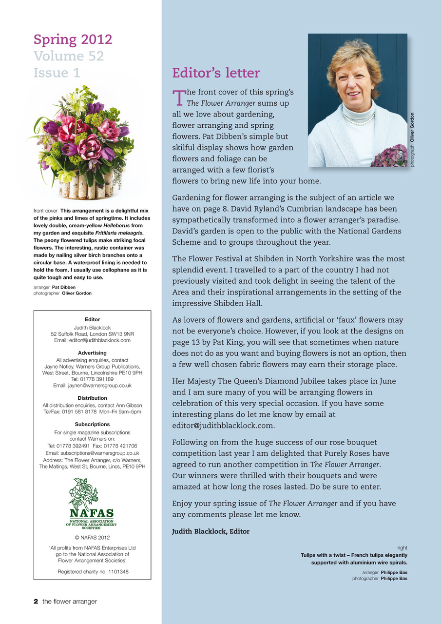 The Flower Arranger Preview Pages