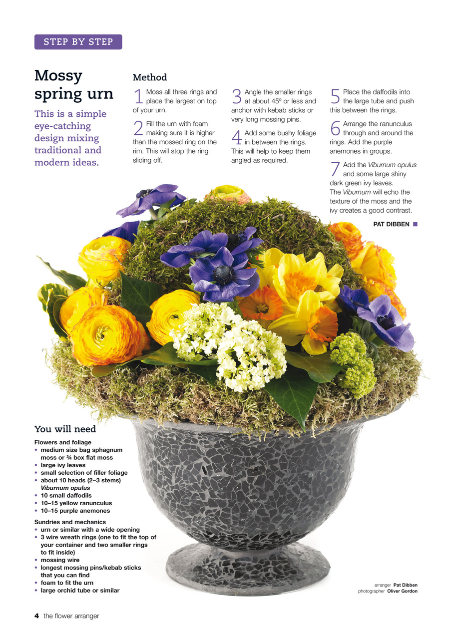 The Flower Arranger Preview Pages