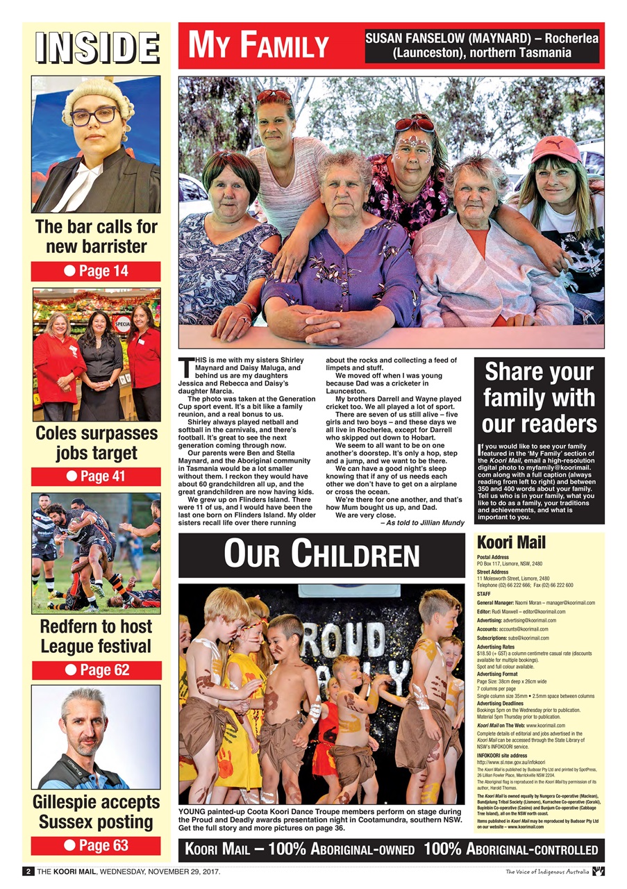 Koori Mail Preview Pages