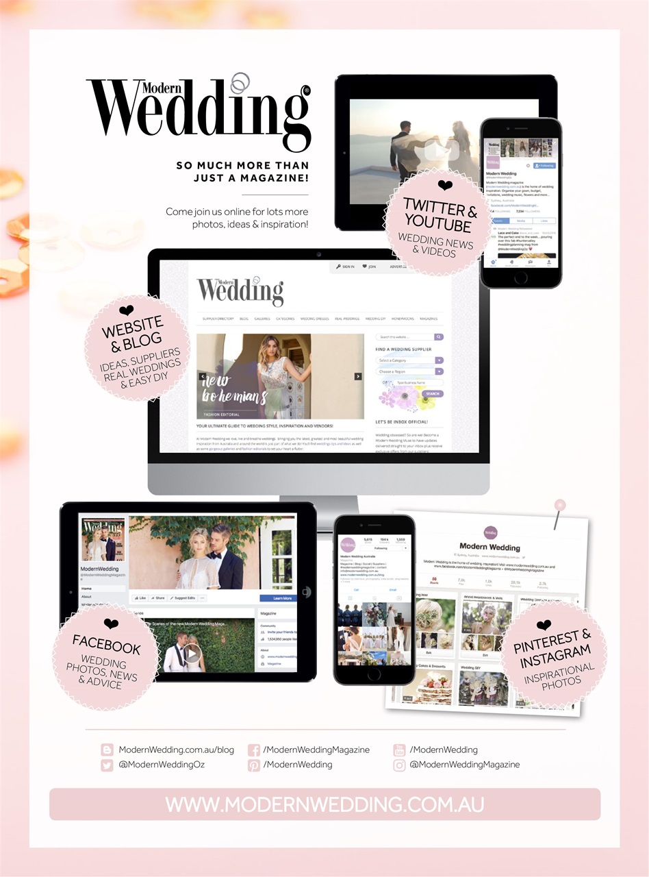 Modern Wedding Preview Pages