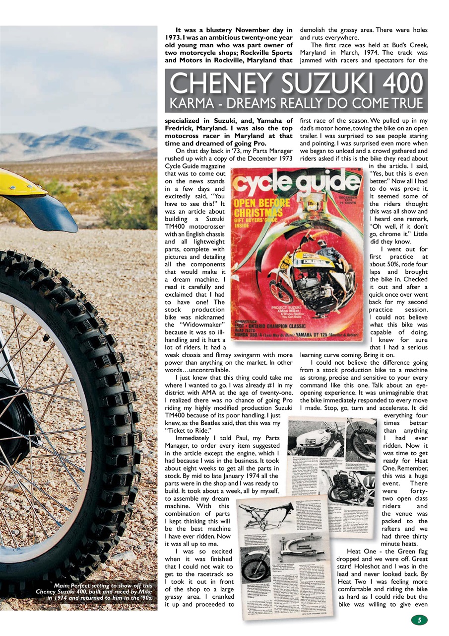 VMX Magazine Preview Pages
