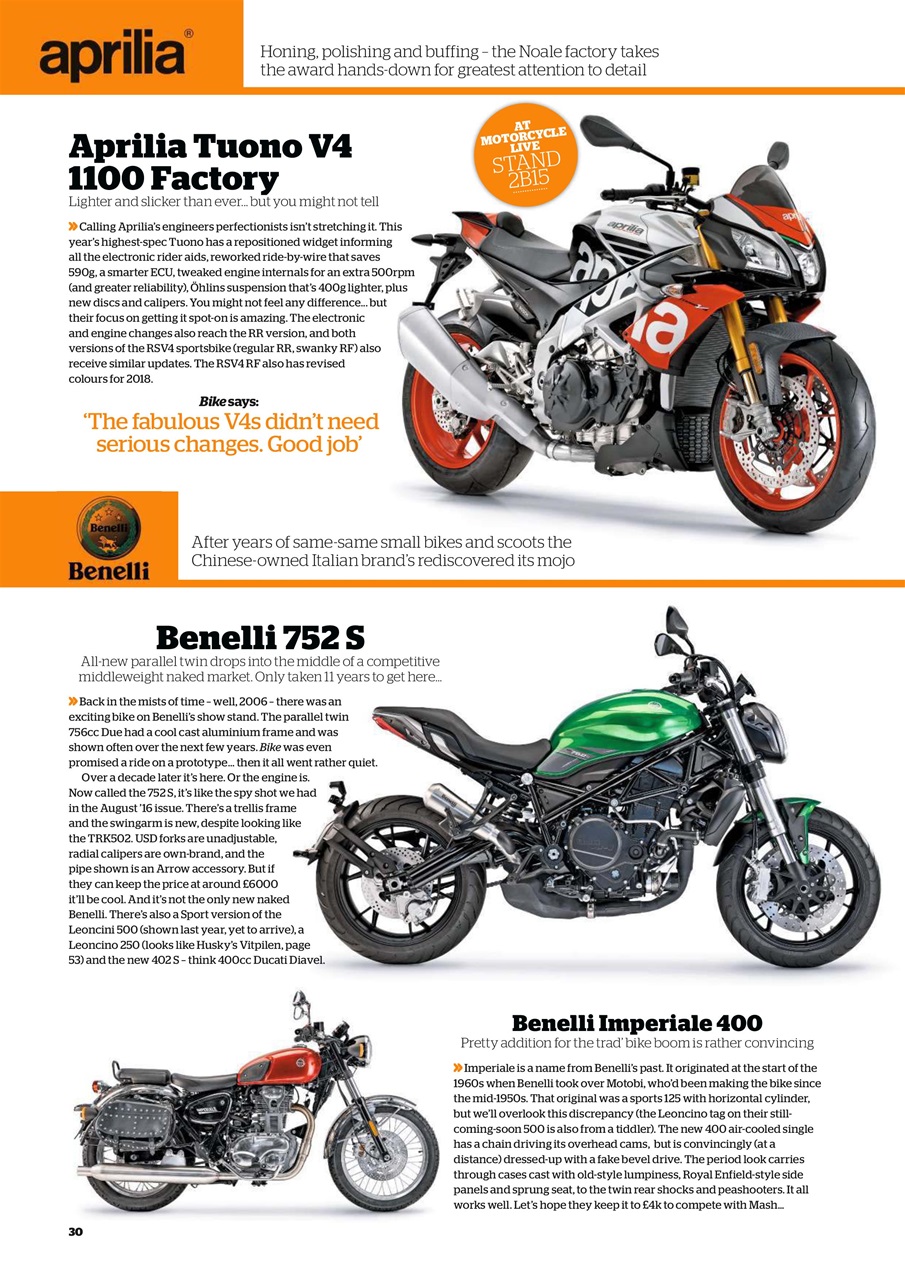 Bike Preview Pages