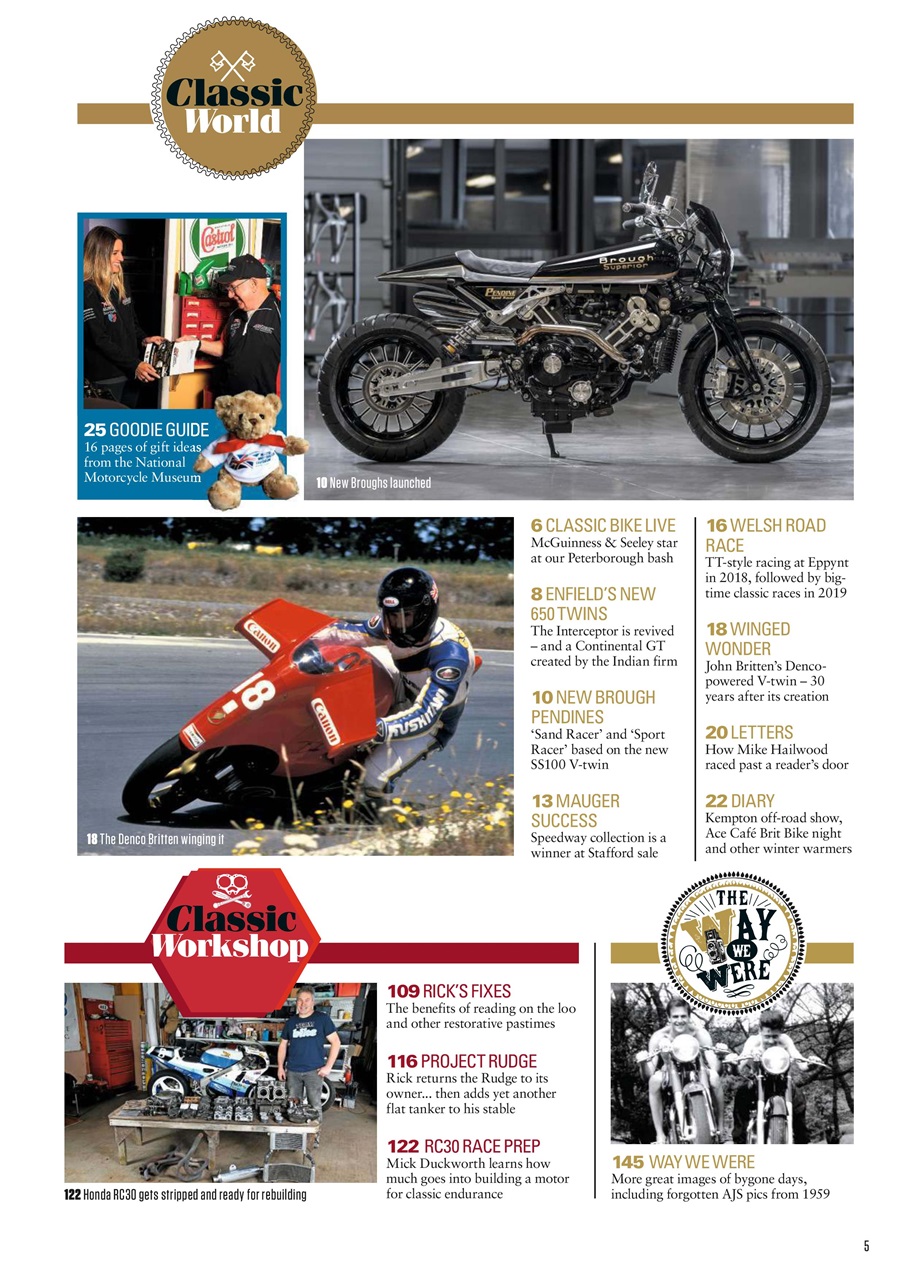 Classic Bike Preview Pages