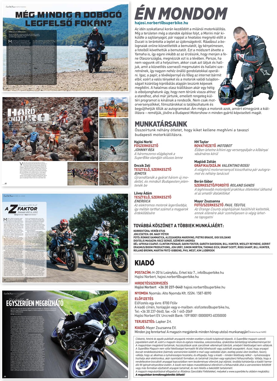 SuperBike Hungary Preview Pages