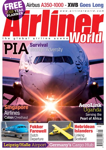 Airliner World issue  January 2018