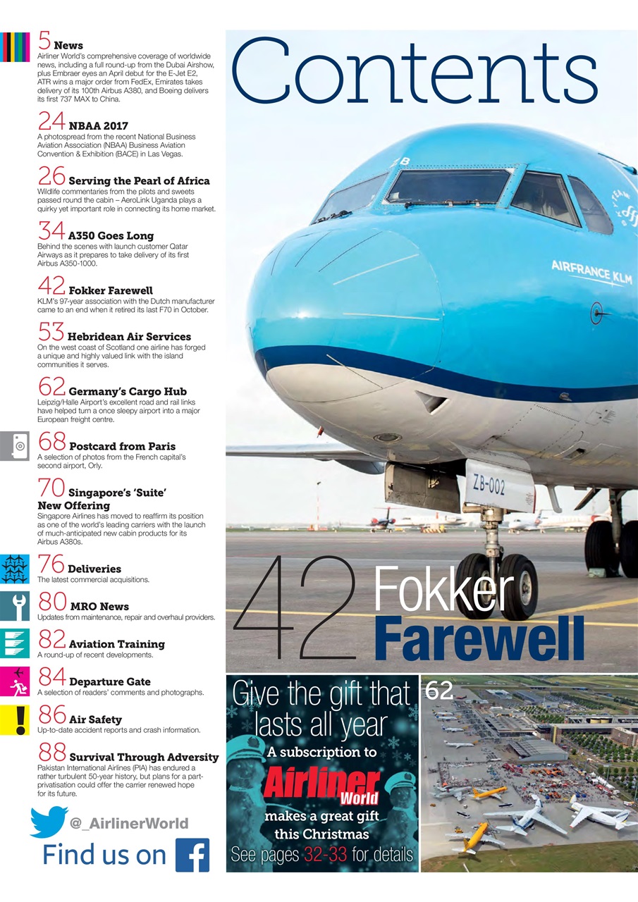 Airliner World Preview Pages