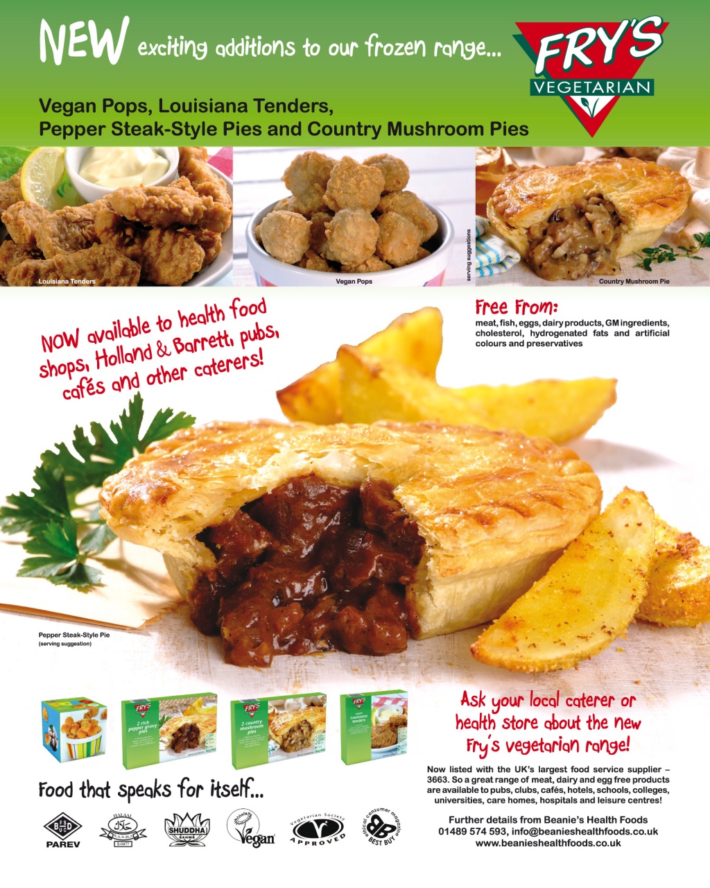 Vegetarian Living Preview Pages