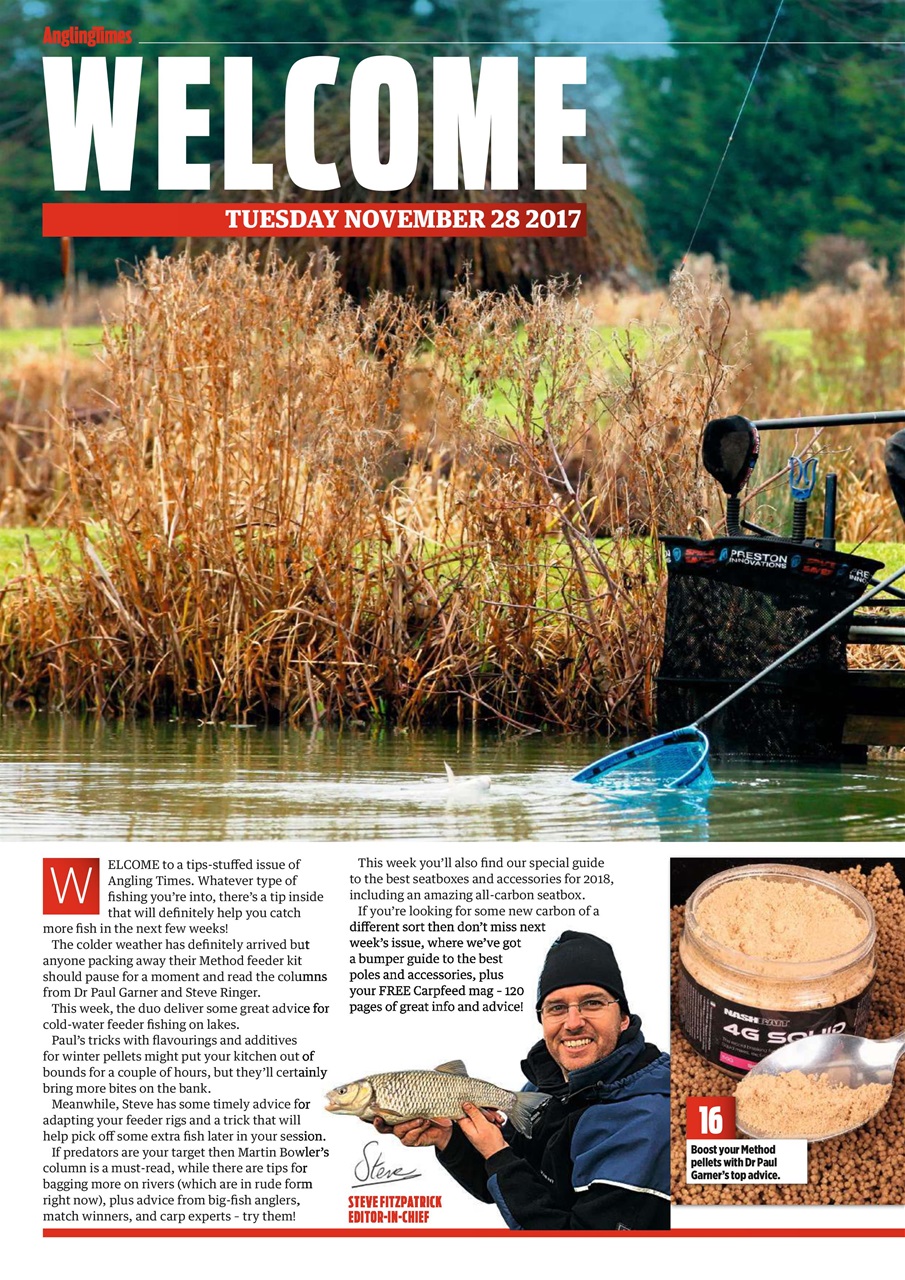 Angling Times Preview Pages