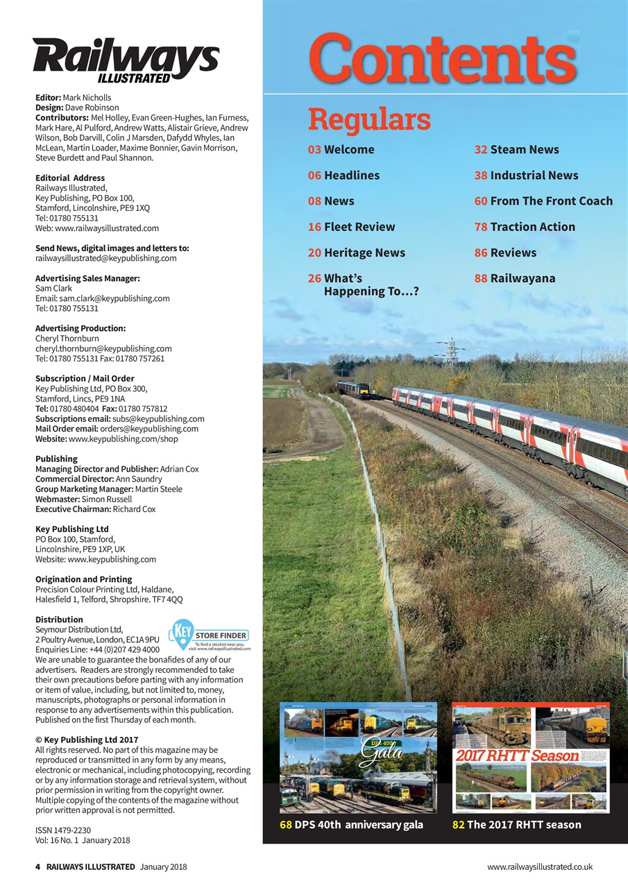 Railways Illustrated Preview Pages