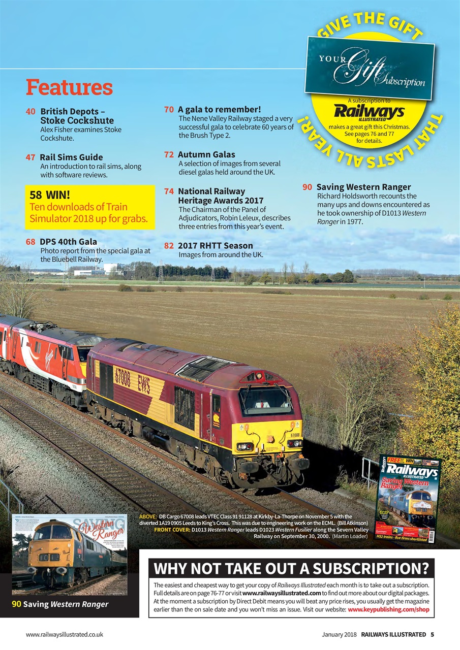 Railways Illustrated Preview Pages