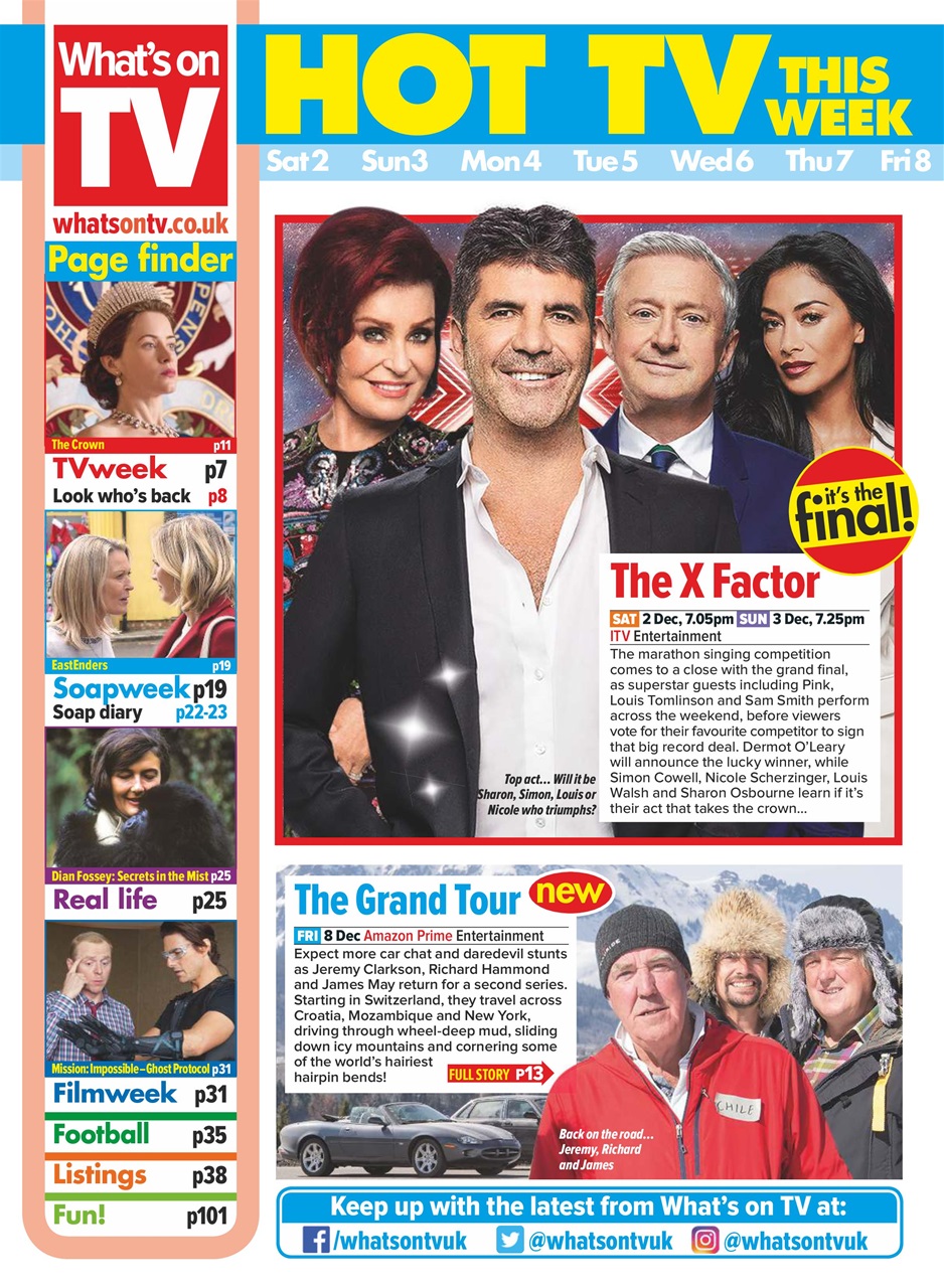 What's on TV Preview Pages