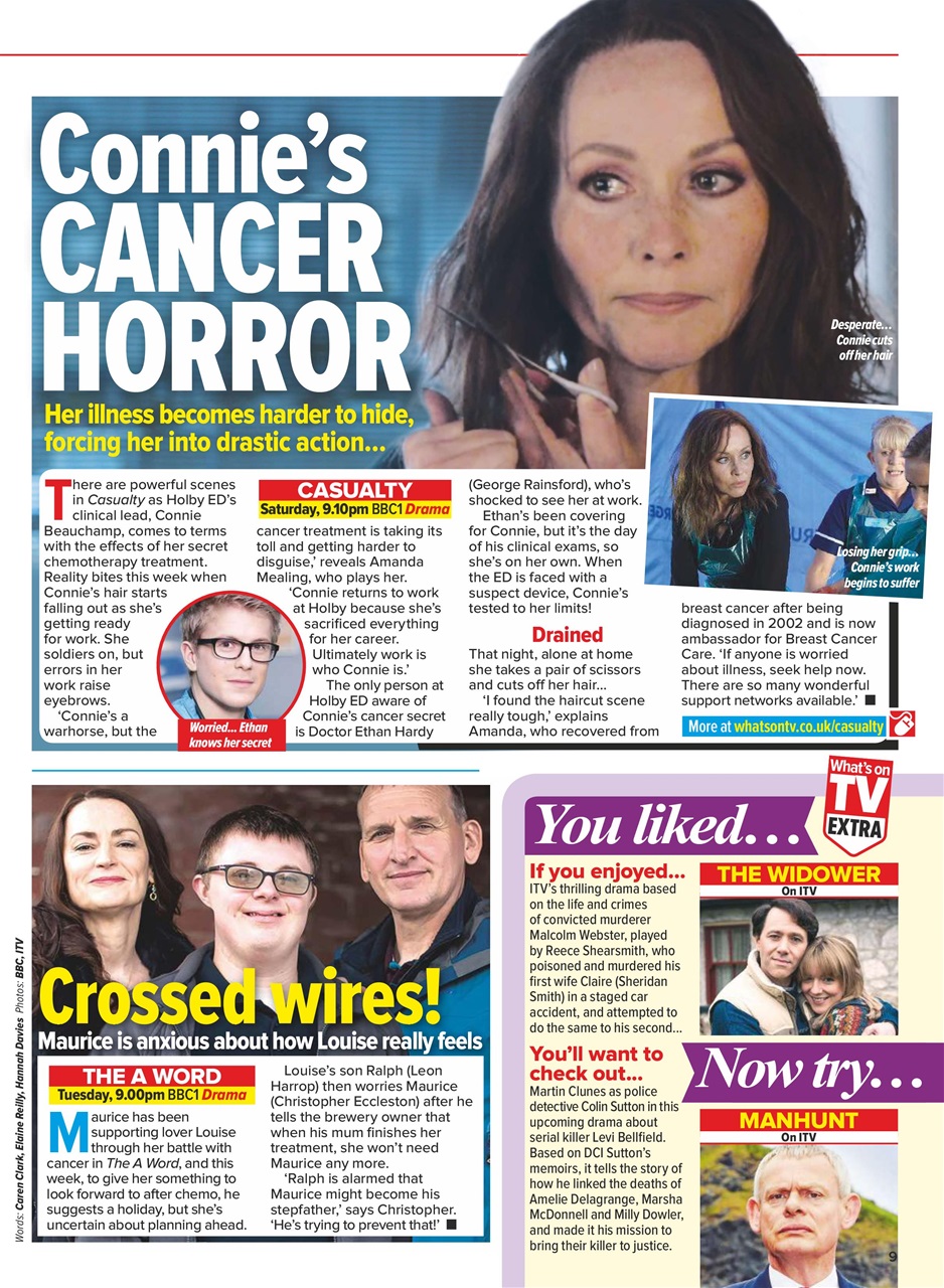 What's on TV Preview Pages