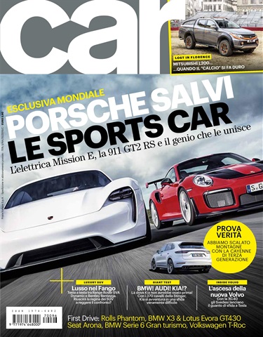 CAR magazine Italia issue NOVANTASEI