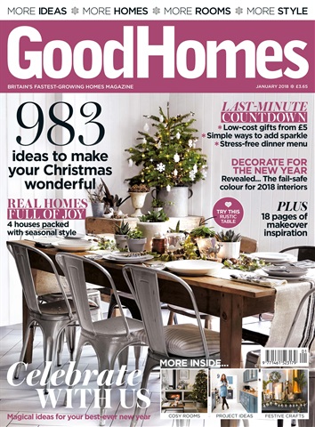 Good Homes Magazine issue January 2018