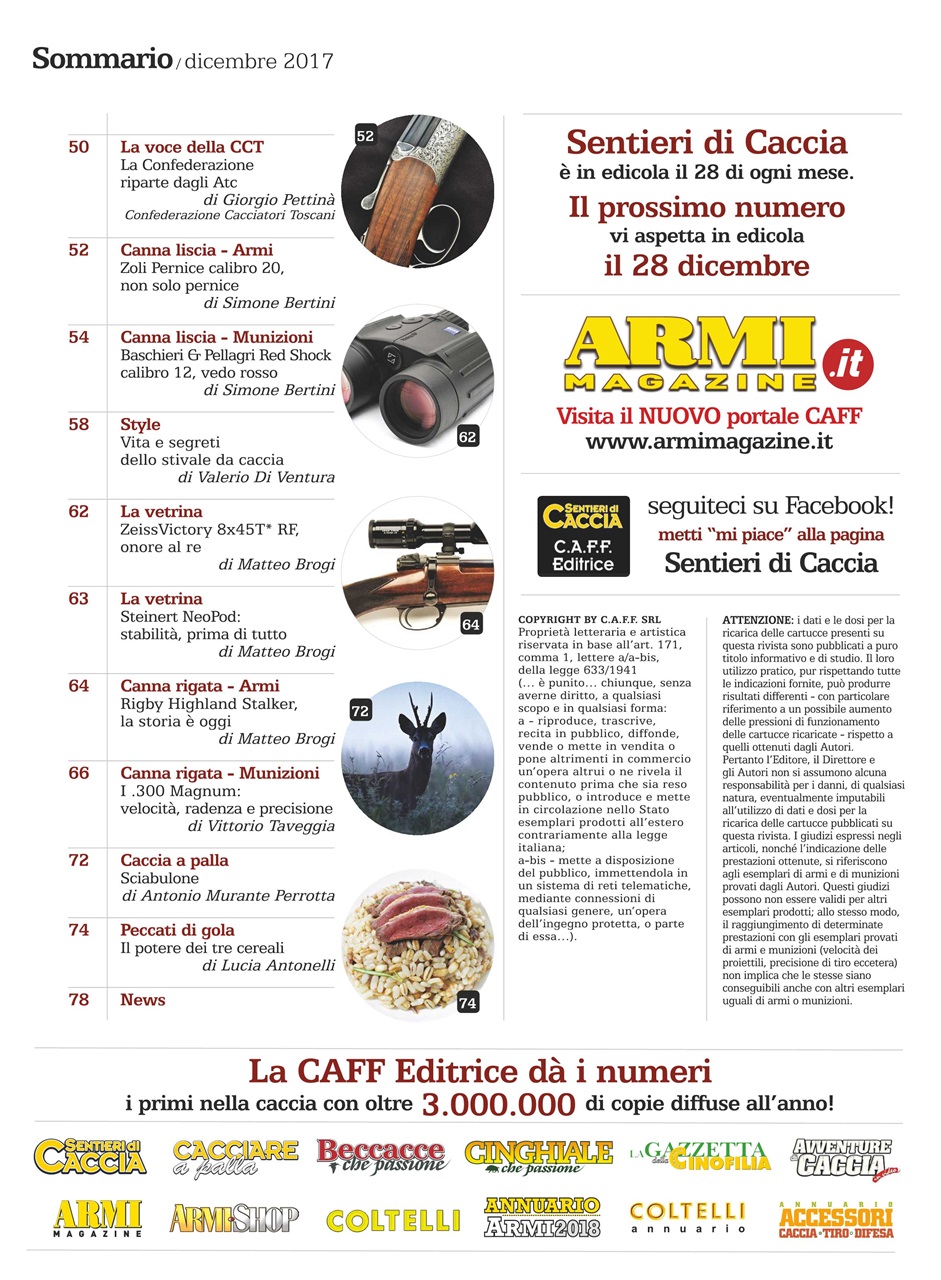 SENTIERI DI CACCIA Preview Pages