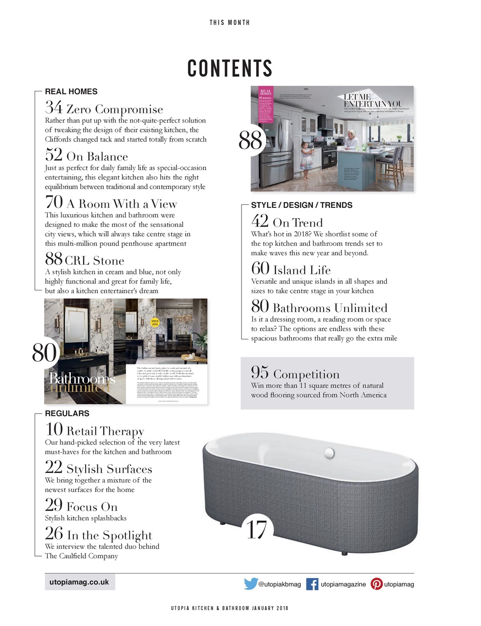 Utopia Kitchen & Bathroom Preview Pages