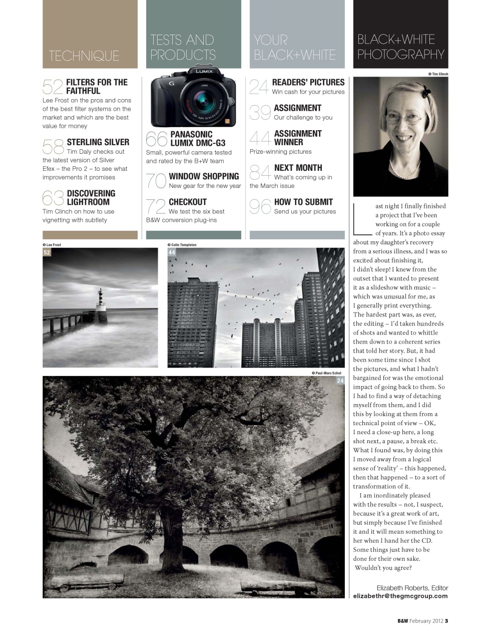 Black+White Photography Preview Pages