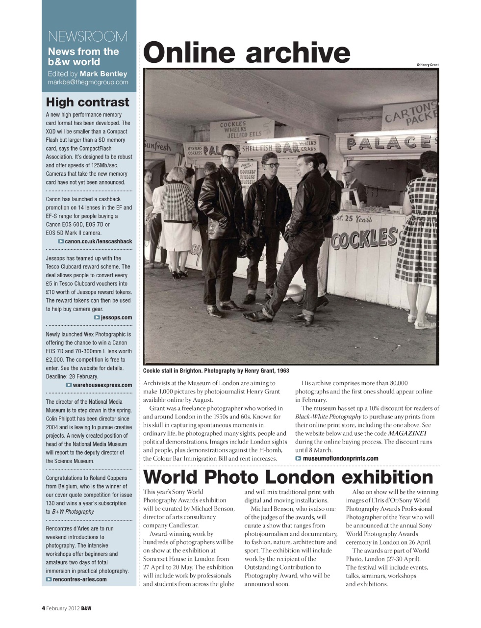 Black+White Photography Preview Pages