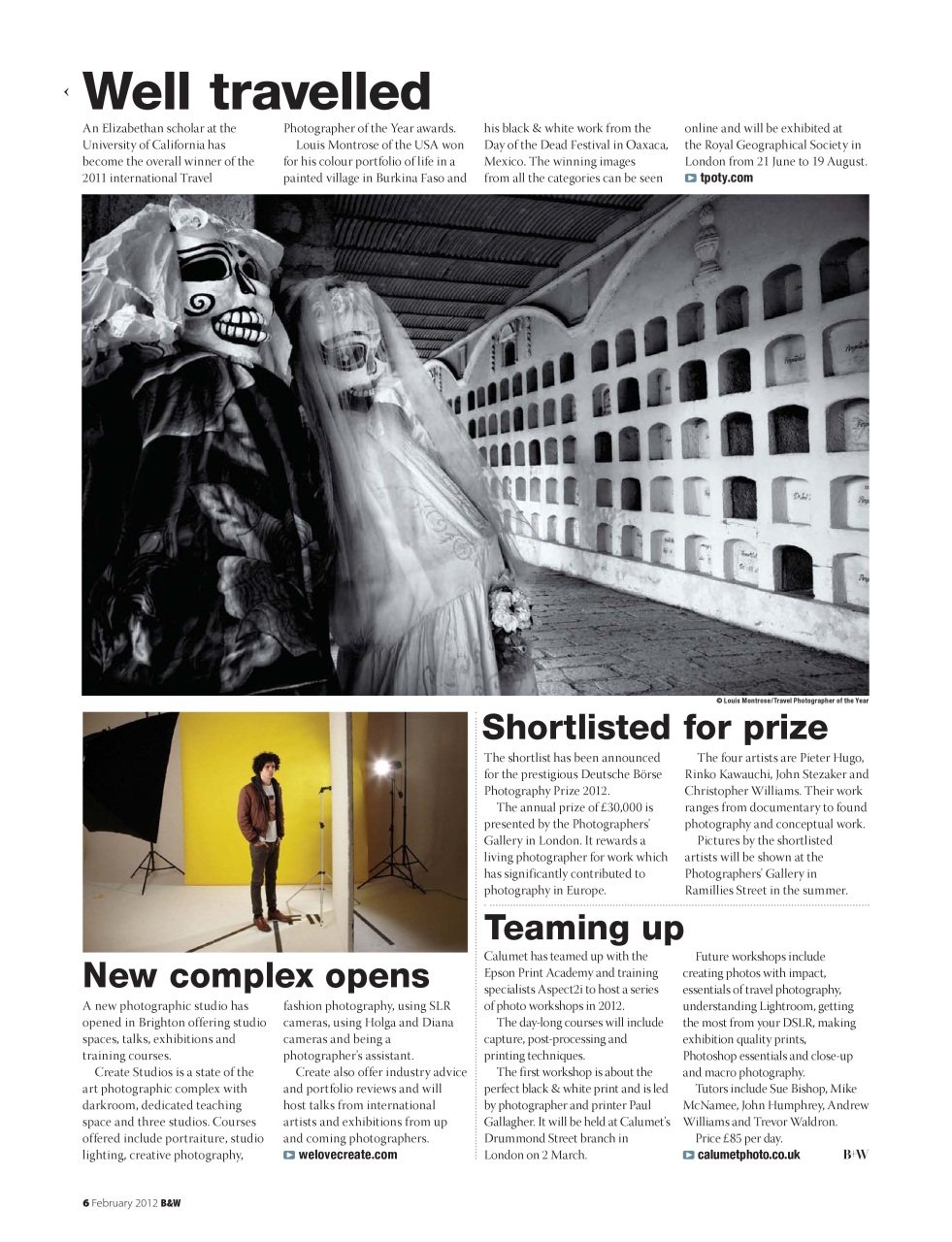 Black+White Photography Preview Pages