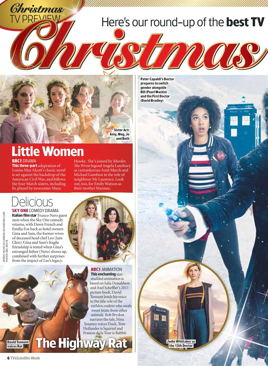 TV & Satellite Week Preview Pages