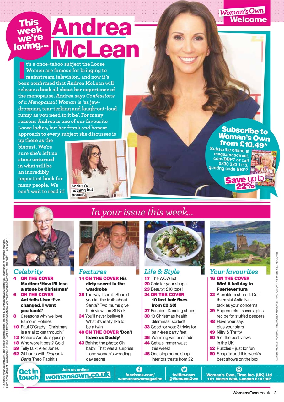 Woman's Own Preview Pages