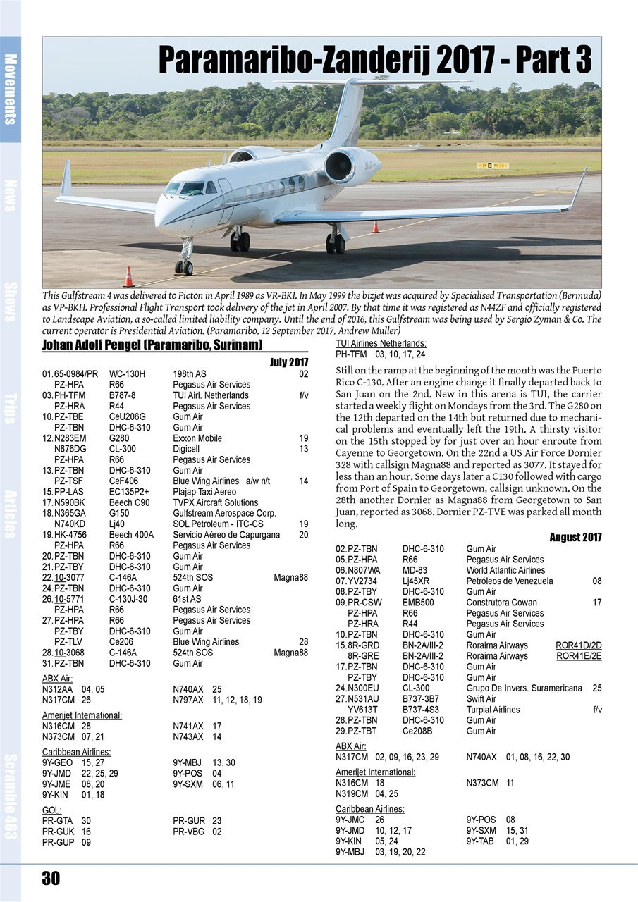 Scramble Magazine Preview Pages