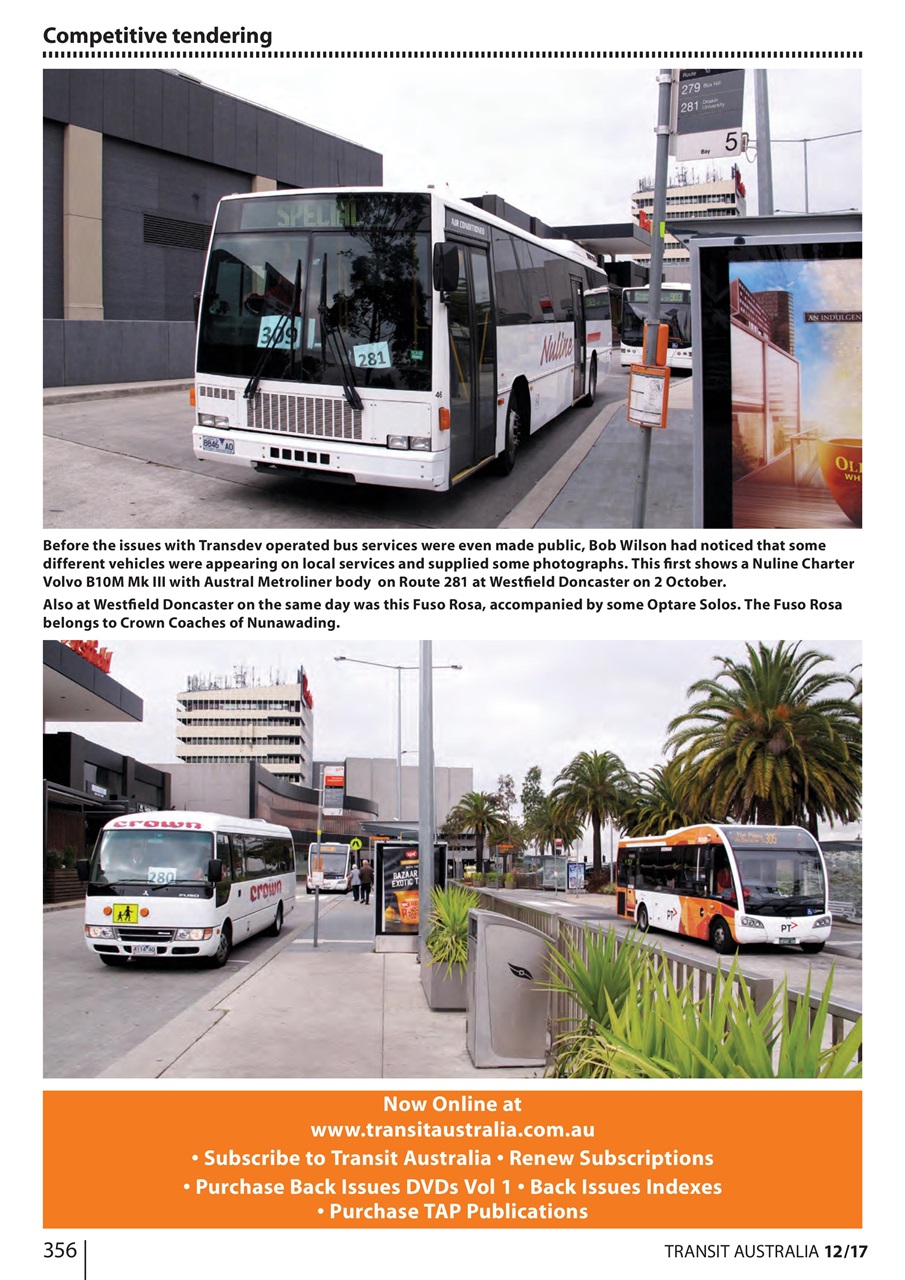 Transit Australia Preview Pages