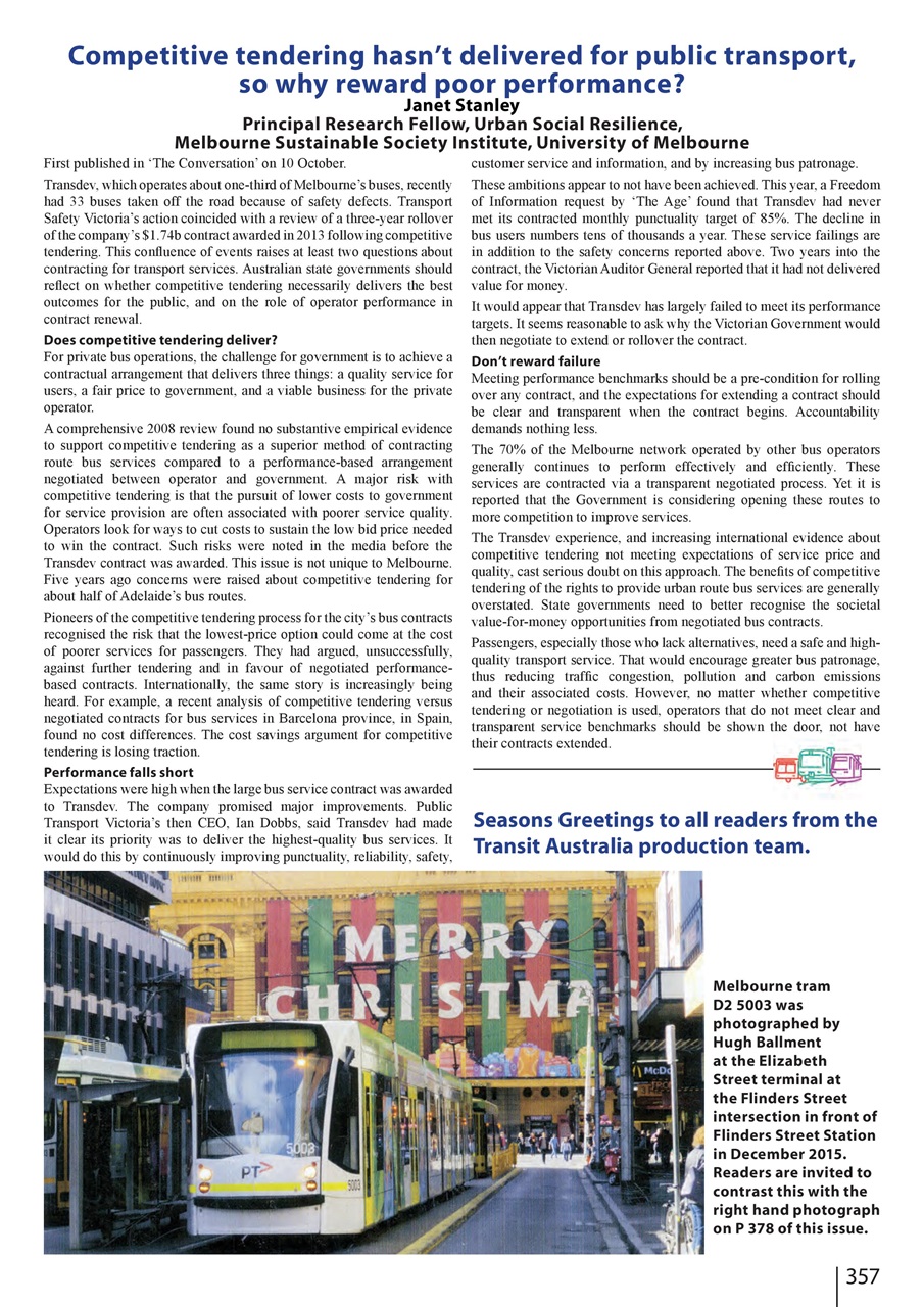 Transit Australia Preview Pages