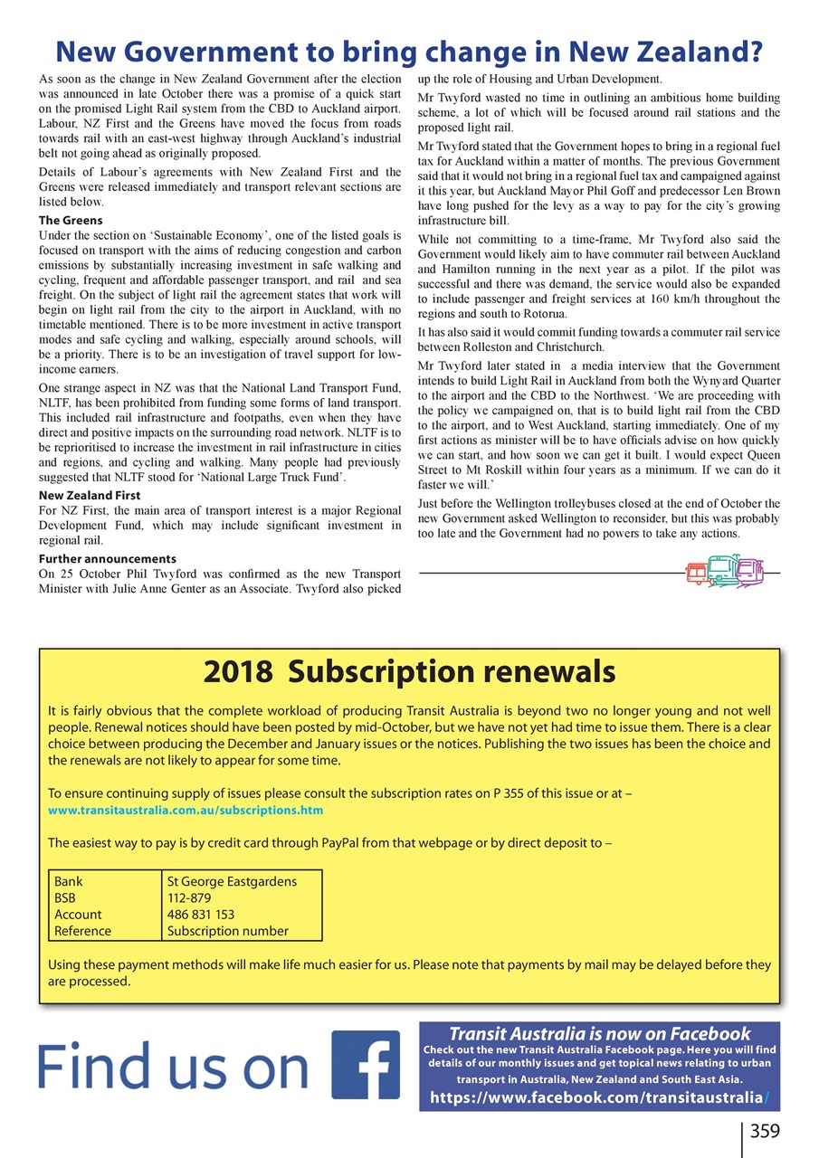 Transit Australia Preview Pages