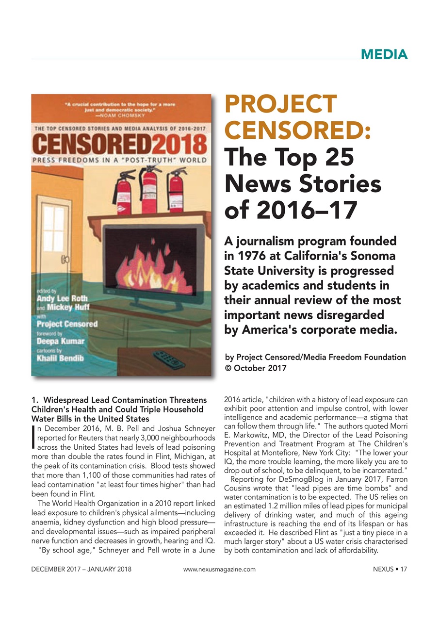 Nexus Magazine Preview Pages