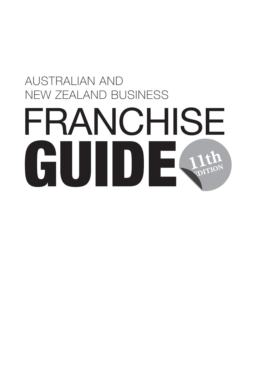 Business Franchise Guide Preview Pages