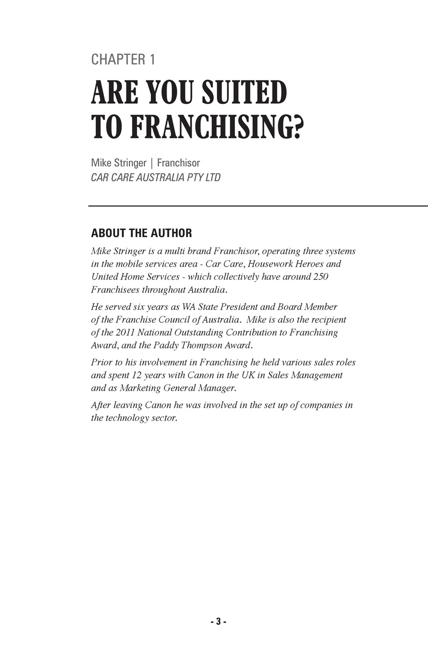 Business Franchise Guide Preview Pages