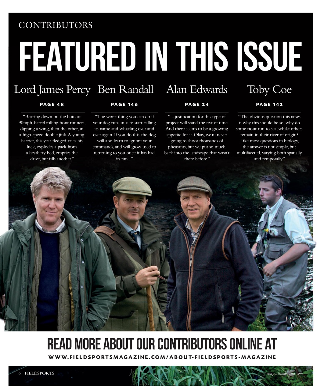 Fieldsports Journal Preview Pages