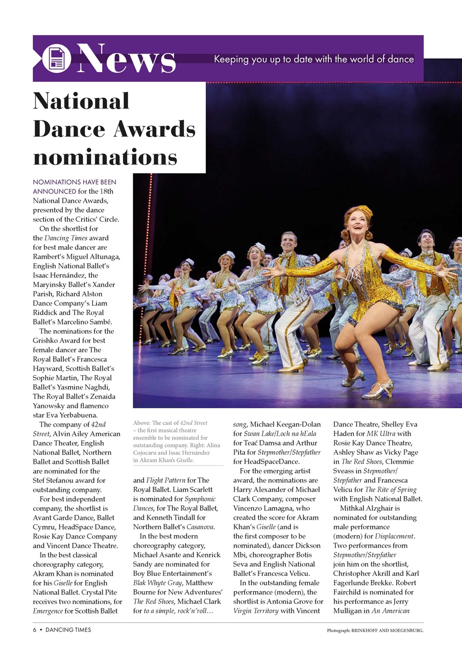 Dancing Times Preview Pages