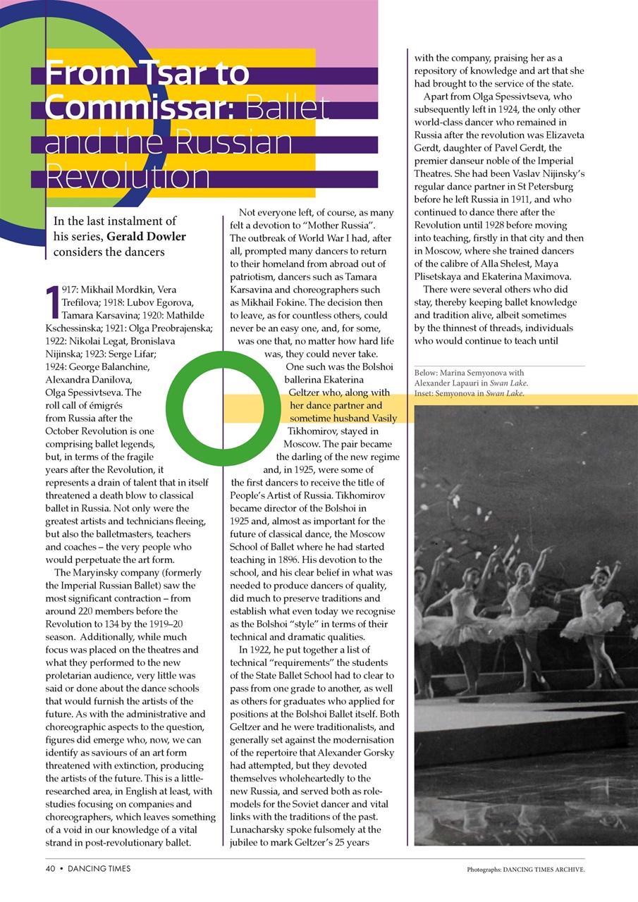 Dancing Times Preview Pages