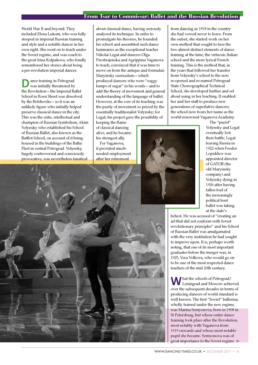 Dancing Times Preview Pages