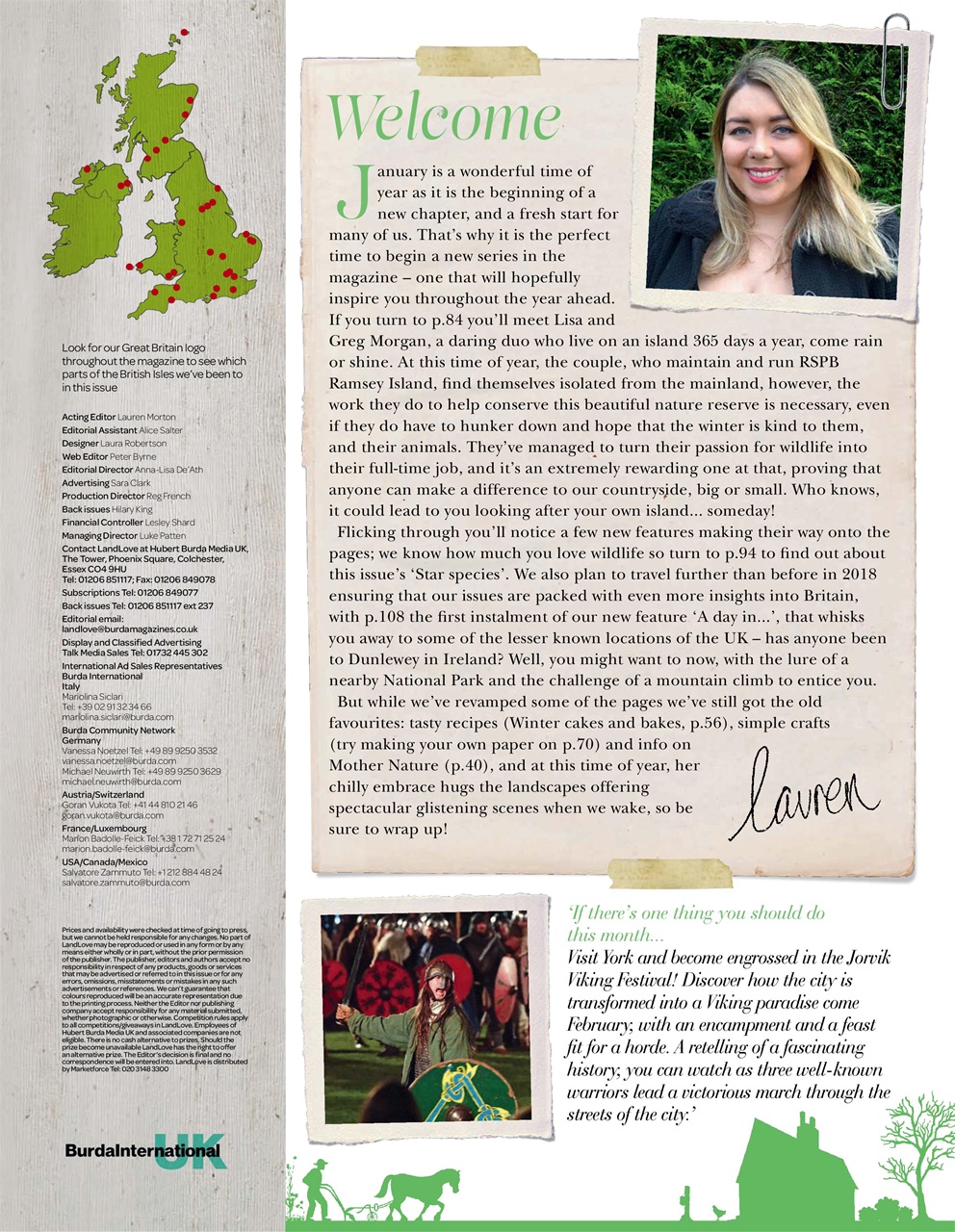 LandLove Magazine Preview Pages