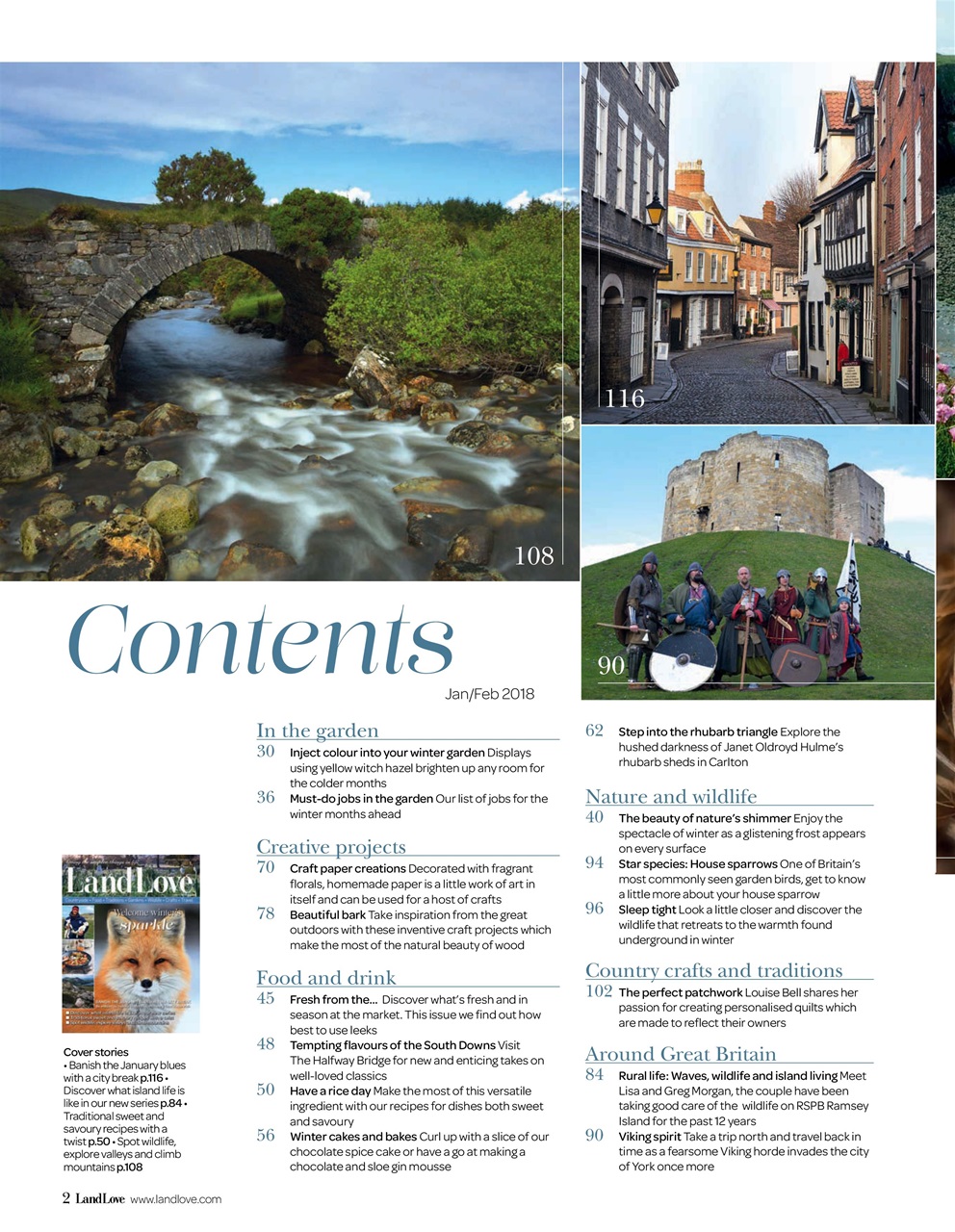 LandLove Magazine Preview Pages