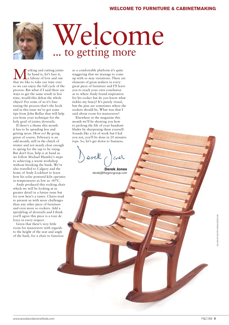 Furniture & Cabinetmaking Preview Pages