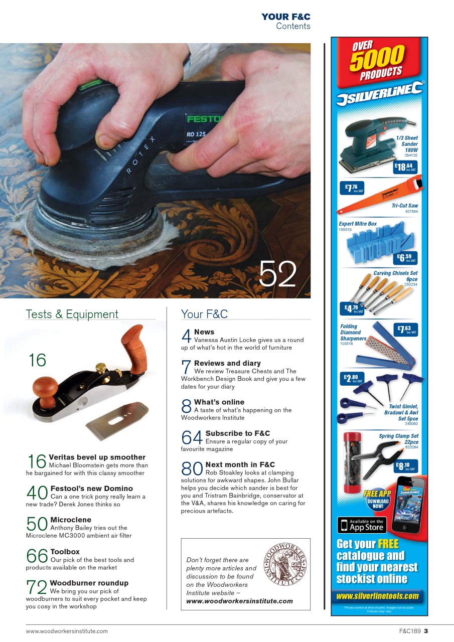 Furniture & Cabinetmaking Preview Pages