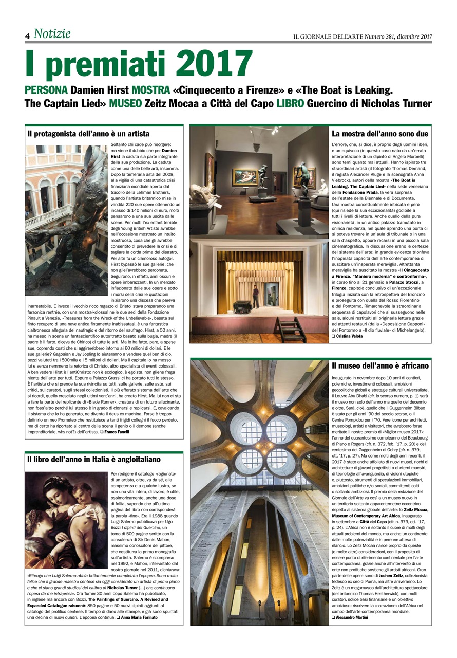 Il Giornale Dell’Arte Preview Pages