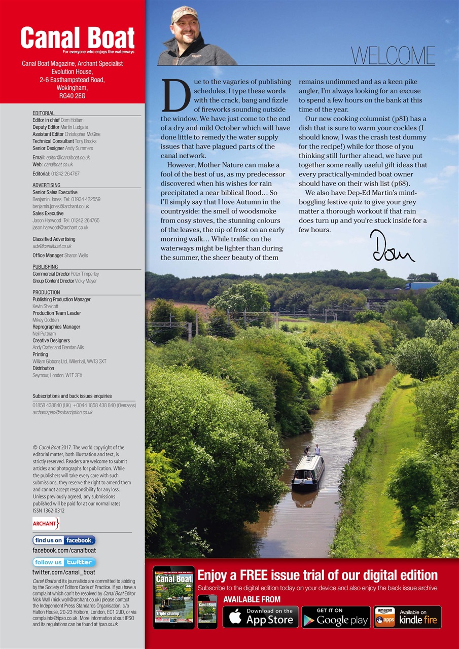 Canal Boat Preview Pages